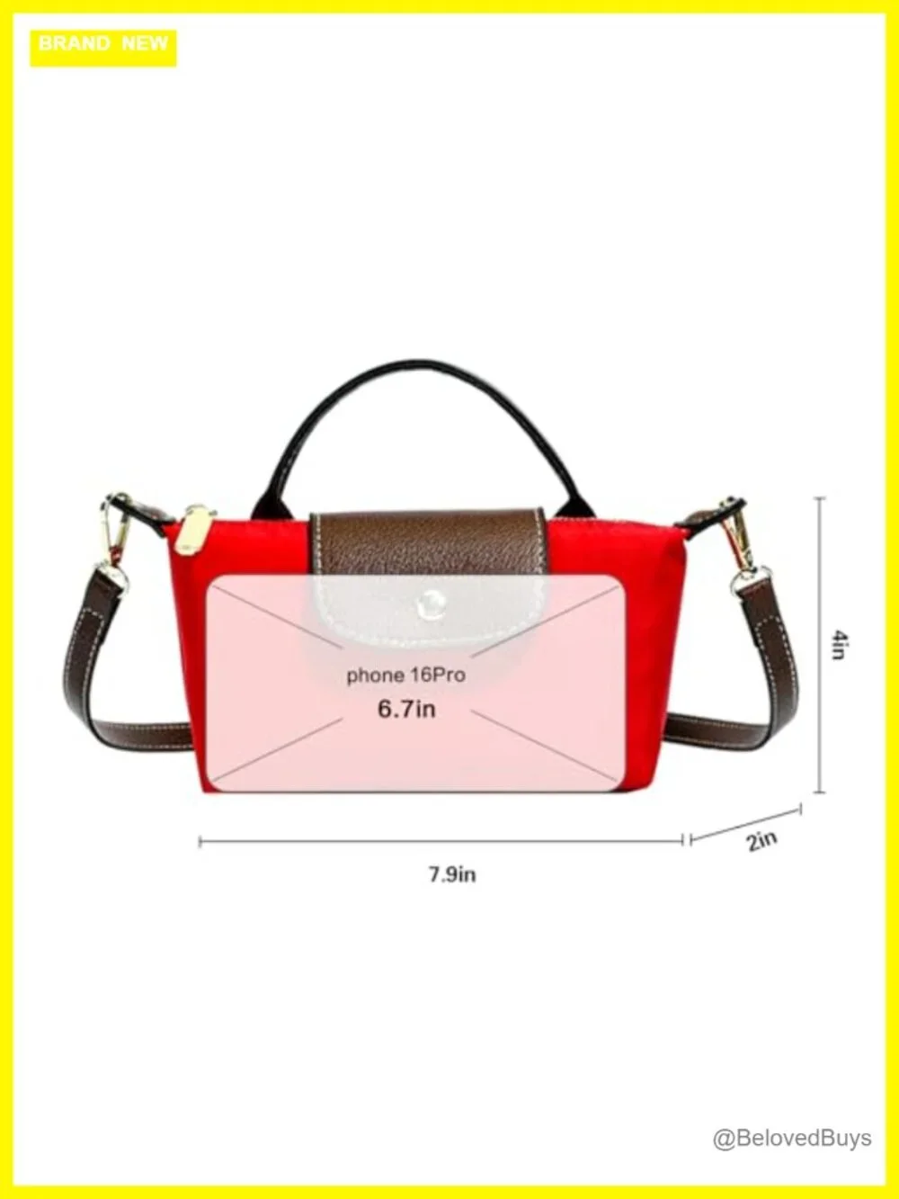 Fashion Mini Crossbody Bag with Adjustable Strap Shoulder Tote